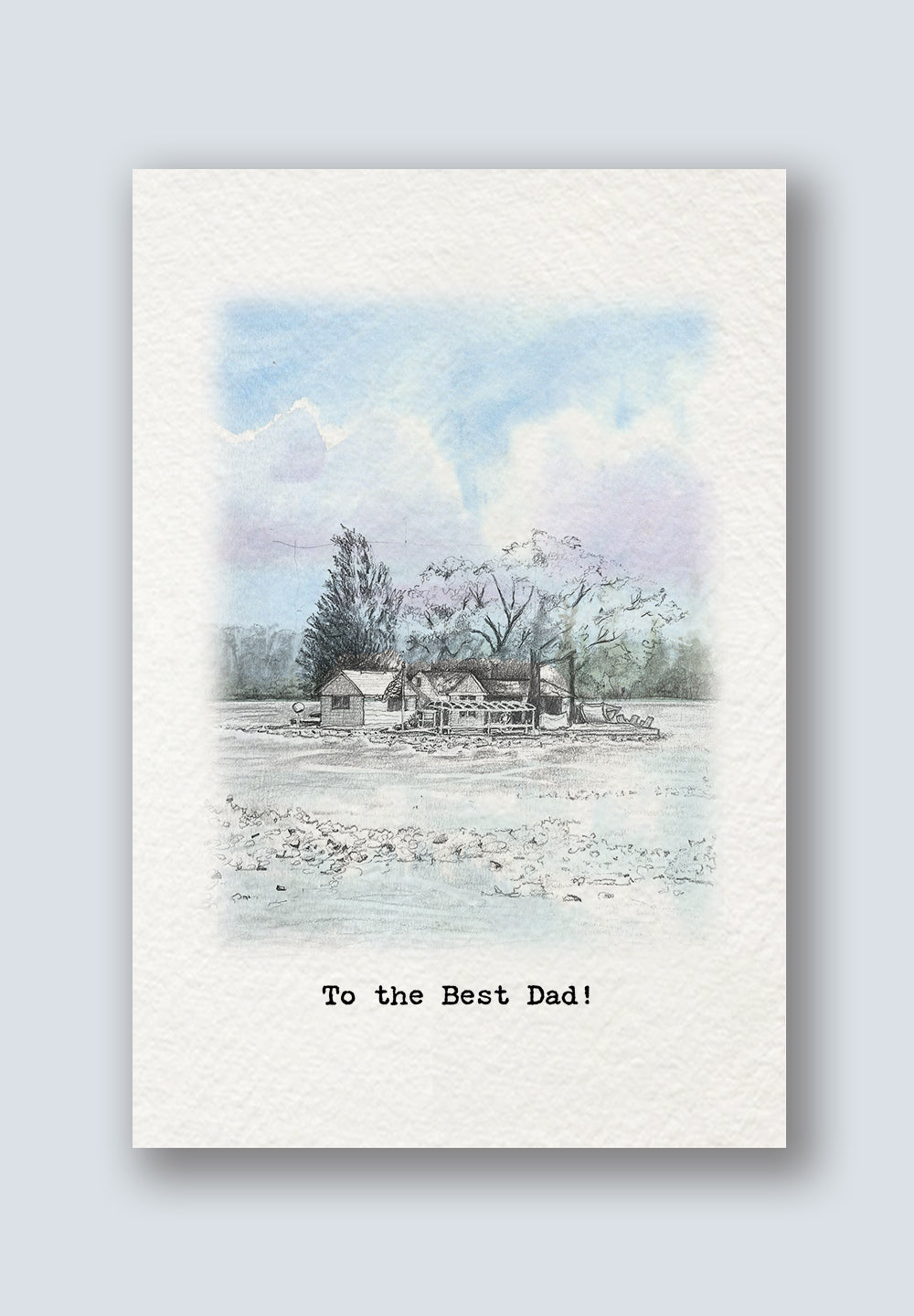 Cabin Daddy  - Father's Day Greeting Card